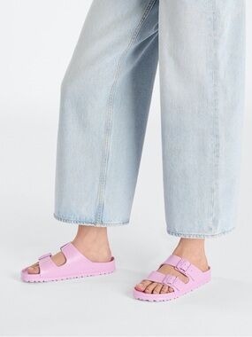 Birkenstock Arizona EVA Sandals in Light Pink